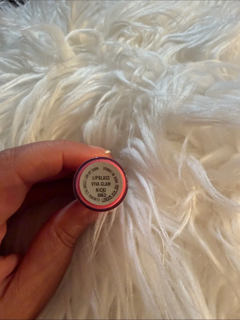 MAC Cosmetics Lipglass Gloss in Coral Pink